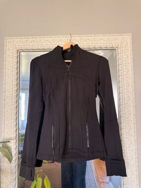 lululemon athletica Black Fitted Zip-Up Jacket